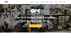 Desktop Screenshot of porkcongress.on.ca